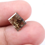 2.73 Ct Fancy Brown Rectangular Lab Grown Diamond Modern Loose Stone for Custom Designer Ring Jewelry