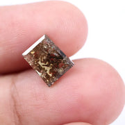2.73 Ct Fancy Brown Rectangular Lab Grown Diamond Modern Loose Stone for Custom Designer Ring Jewelry