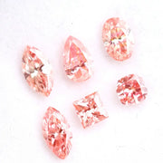 Fancy Pink Lab Grown Mixed Shape Diamond Marquise Pear Oval Cushion Princess Loose CVD Diamond for Engagement Ring and Custom Fine Jewelry