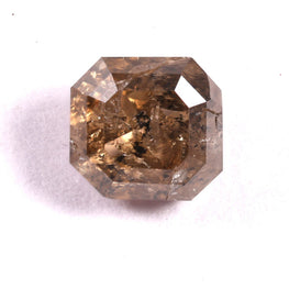 Brown diamond on a white background