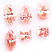 Fancy Pink Lab Grown Mixed Shape Diamond Marquise Pear Oval Cushion Princess Loose CVD Diamond for Engagement Ring and Custom Fine Jewelry