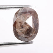 1.68 carat natural oval cut brown diamond loose fancy color stone for custom engagement ring setting
