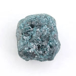 natural diamond raw blue diamond in rock rough diamond gemstone