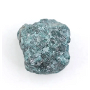 natural diamond raw blue diamond in rock rough diamond gemstone