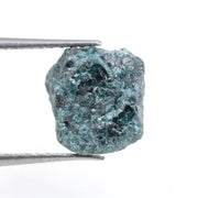 natural diamond raw blue diamond in rock rough diamond gemstone