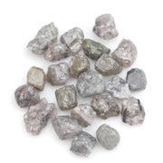 grey brown natural diamond with a rough uncut surface for collectors