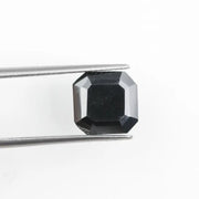 black colour diamond  3ct natural diamond price radiant cut ring