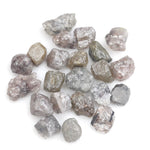 grey brown natural diamond with a rough uncut surface for collectors