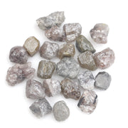 grey brown natural diamond with a rough uncut surface for collectors