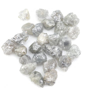 grey earth mined loose diamond in natural rough form for wedding jewelry designs