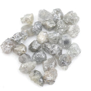 grey earth mined loose diamond in natural rough form for wedding jewelry designs
