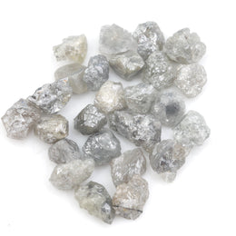 grey earth mined loose diamond in natural rough form for wedding jewelry designs