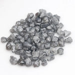 dark grey colour raw rough uncut diamonds real raw diamond stone