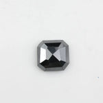 black colour diamond  3ct natural diamond price radiant cut ring