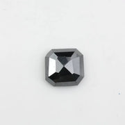 black colour diamond  3ct natural diamond price radiant cut ring