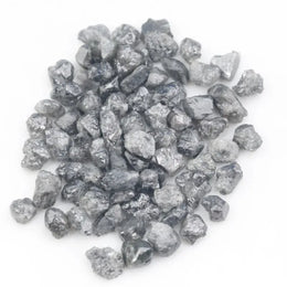 dark grey colour raw rough uncut diamonds real raw diamond stone