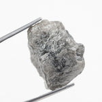 grey colour film rough diamonds rough grey diamond necklace