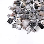 Lab grown rough diamond, rustic black uncut raw diamond, mixed color crystalline diamond for handmade jewelry