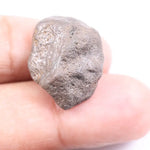 21.43 Ct natural grey rough diamond, uncut raw loose stone for jewelry making, rings, and custom designs.