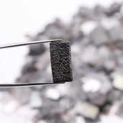 Lab grown rough black diamond, uncut raw fancy diamond, perfect for custom jewelry and rustic crystalline designs