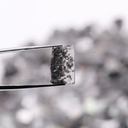 Lab grown rough black diamond, uncut raw fancy diamond, perfect for custom jewelry and rustic crystalline designs