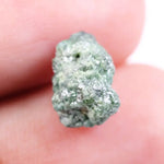 3.31 Ct Natural Green Rough Diamond – Loose Uncut Raw Earth Mined Green Diamond for Custom Jewelry and Gifts