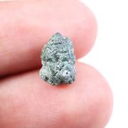 3.31 Ct Natural Green Rough Diamond Loose Uncut Raw Green Diamond for Custom Jewelry.