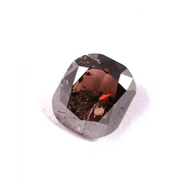 0.88 Ct Cushion Cut Brown Colored Fancy for Custom Engagement Rings,