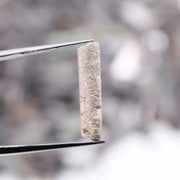 Lab grown rough grey-black diamond sticks, uncut raw crystalline diamonds for handmade jewelry, engagement rings, and custom luxury designs
