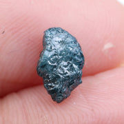 blue colour rough diamond ring and jewelry