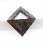 0.60 Ct natural kite cut black diamond loose, perfect for custom rings, pendants, or luxury jewelry designs