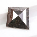 0.60 Ct natural kite cut black diamond loose, perfect for custom rings, pendants, or luxury jewelry designs