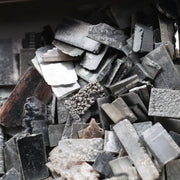 172.47 carat lab grown grey rough diamond, untreated raw diamond pieces for custom handmade jewelry by Ushadiamonds