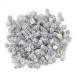 light grey natural diamond in rough uncut form for engagement ring and wedding jewelry designs