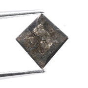 0.60 Ct natural kite cut black diamond loose, perfect for custom rings, pendants, or luxury jewelry designs