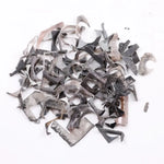 50.11 Ct Lab Grown Rough Diamond Loose Slices in Smoky Grey and Black Tones for Handmade Custom Jewelry