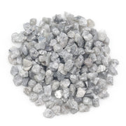 light grey natural diamond in rough uncut form for engagement ring and wedding jewelry designs