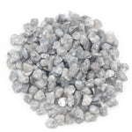 natural grey diamond pieces with an unpolished surface for handmade jewelry designs