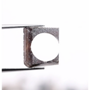 50.11 Ct Lab Grown Rough Diamond Loose Slices in Smoky Grey and Black Tones for Handmade Custom Jewelry