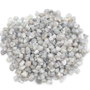 grey white earth mined diamond in natural rough form for jewelry crafting