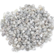 grey white earth mined diamond in natural rough form for jewelry crafting