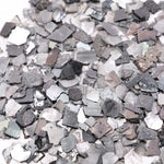 356.64 Ct rough lab grown diamond gray raw CVD crystal flakes loose diamond for custom jewelry making and unique ring or pendant design
