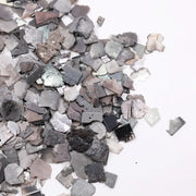 356.64 Ct rough lab grown diamond gray raw CVD crystal flakes loose diamond for custom jewelry making and unique ring or pendant design