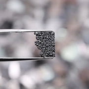 356.64 Ct rough lab grown diamond gray raw CVD crystal flakes loose diamond for custom jewelry making and unique ring or pendant design