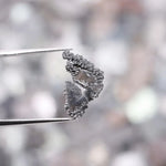 356.64 Ct rough lab grown diamond gray raw CVD crystal flakes loose diamond for custom jewelry making and unique ring or pendant design