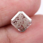  1.52 Ct white emerald cut lab grown diamond loose stone with classic rectangular brilliance