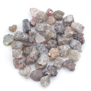 mixed color natural rough diamonds in raw form for custom jewelry making and creative designs
