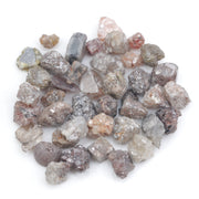 mixed color natural rough diamonds in raw form for custom jewelry making and creative designs