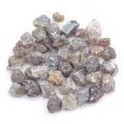 mixed color natural rough diamonds in raw form for custom jewelry making and creative designs