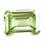 0.67 Ct Fancy Green Emerald Cut Lab Created Diamond Lab Grown Diamond For Pendant